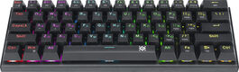 Клавиатура Defender Cairon GK-081 механическая черный USB Multimedia LED (45081) кабель 1.8м Клавиатура Defender Cairon GK-081 механическая черный USB Multimedia LED (45081) кабель 1.8м