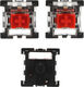 Клавиатура Defender Cairon GK-081 механическая черный USB Multimedia LED (45081) кабель 1.8м Клавиатура Defender Cairon GK-081 механическая черный USB Multimedia LED (45081) кабель 1.8м