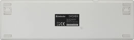 Клавиатура Defender Dasher GK-472 механическая серый Multimedia для ноутбука LED (45473) кабель 1.5м Клавиатура Defender Dasher GK-472 механическая серый Multimedia для ноутбука LED (45473) кабель 1.5м
