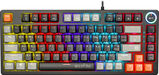 Клавиатура Defender Wildfire GK-213 механическая черный/ серый USB Multimedia for gamer LED (45213) кабель 1.5м
