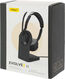 Наушники с микрофоном Jabra Evolve2 55 Link380c MS Stand черный накладные BT оголовье (25599-999-889)