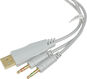 Наушники с микрофоном Redragon Mento белый/серый 1.8м накладные оголовье (70708) Наушники с микрофоном Redragon Mento белый/серый 1.8м накладные оголовье (70708)