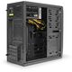 Exegate EX296390RUS Корпус Minitower ExeGate mEVO-7807-XP500 (mATX, БП XP500 с вент. 12см, 1*USB+1*USB3.0, черный, 1 вент. 12см с RGB подсветкой)