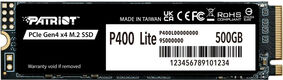Накопитель SSD Patriot PCIe 4.0 x4 500GB P400LP500GM28H P400 M.2 2280 Накопитель SSD Patriot PCIe 4.0 x4 500GB P400LP500GM28H P400 M.2 2280