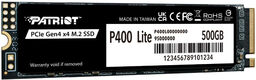 Накопитель SSD Patriot PCIe 4.0 x4 500GB P400LP500GM28H P400 M.2 2280 Накопитель SSD Patriot PCIe 4.0 x4 500GB P400LP500GM28H P400 M.2 2280
