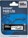 Накопитель SSD Patriot PCIe 4.0 x4 500GB P400LP500GM28H P400 M.2 2280 Накопитель SSD Patriot PCIe 4.0 x4 500GB P400LP500GM28H P400 M.2 2280