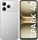 Смартфон Tecno Spark 40 256Gb 8Gb серый моноблок 3G 4G 6.78 Смартфон Tecno Spark 40 256Gb 8Gb серый моноблок 3G 4G 6.78