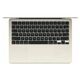 Apple MacBook Air 13-inch 2024 [MXCU3HN/A] (КЛАВ.РУС.ГРАВ.) Starlight 13.6