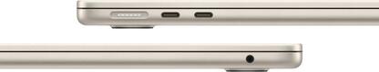 Apple MacBook Air 13-inch 2025 [MW0Y3HN/A] (КЛАВ.РУС.ГРАВ.) Starlight 13.6