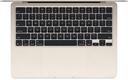 Apple MacBook Air 13-inch 2025 [MW0Y3HN/A] (КЛАВ.РУС.ГРАВ.) Starlight 13.6