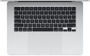 Apple MacBook Air 15-inch 2025 [MC6J4LL/A] (КЛАВ.РУС.ГРАВ.) Silver 15.3