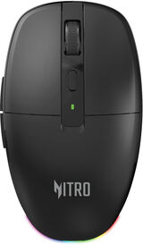 Мышь Acer Nitro OMR400 черный оптическая 3200dpi silent беспров. BT/ Radio USB 6but (ZL.MCECC.05B)
