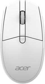 Мышь Acer OMR408 белый оптическая 1600dpi беспров. USB для ноутбука 2but (ZL.MCEEE.02Y)