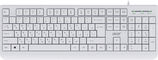 Клавиатура Acer OKW400 белый USB Multimedia (ZL.KBDEE.01B) кабель 1.8м