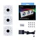 Lian-Li
Lian Li G99.12TLLCD3W.R0 Комплект вентиляторов (3шт.) UNI FAN TL LCD 120 White /12TLLCD3W/ 120х125х28мм (1.6” LCD дисплей, PWM, ARGB, 200-1900 об/мин, 27dBa)
