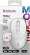 Мышь Defender Feam MM-296 белый оптическая 1600dpi silent беспров. USB 3but (52297)