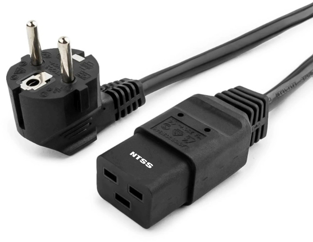 Шнур питания NTSS NTSS-PC19771 C19-Schuko проводник.:3x1.5мм2 1.8м 220/250В 16А черный Шнур питания NTSS NTSS-PC19771 C19-Schuko проводник.:3x1.5мм2 1.8м 220/250В 16А черный