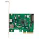 Exegate EX298302RUS Контроллер ExeGate EXE-320-1A1C (PCI-E x4 v3.0, USB3.2 Gen2 1xType-A + 1xType-C ext., SuperSpeed+ скорость до 10 Гбит/с, разъем доп.питания, ASMedia Chipset ASM1142)