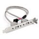 Exegate EX298294RUS Планка портов в корпус 2xUSB2.0 ExeGate BrctUSB2-2A (USB 2.0 9pin (IDC 9pin F) --> 2x USB 2.0 Af Exegate EX298294RUS Планка портов в корпус 2xUSB2.0 ExeGate BrctUSB2-2A (USB 2.0 9pin (IDC 9pin F) --> 2x USB 2.0 Af