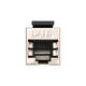 Exegate EX297347RUS Модуль проходной ExeGate CP45-KJ-SH-C5e (RJ45-RJ45 формата Keystone Jack, Кат.5e, экранированный)