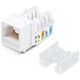 Exegate EX297343RUS Модуль-вставка Keystone Jack RJ-45 ExeGate KJ-8P8C-U-C5e-180-TL (Кат.5e, неэкранированная, 180 градусов, IDC Toolless (без инструмента))