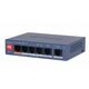 DAHUA DH-CS4006-4GT-60-V2 4-портовый гигабитный PoE коммутатор с функцией облачного управления 4 RJ45 10/100/1000Мбит/с (PoE/PoE+/Hi-PoE)