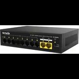 Коммутатор неуправляемый PoE TENDA S110GPC