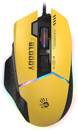Мышь A4Tech Bloody W95 Max Sports желтый/ серый оптич. 12000dpi USB 10but (W95 MAX SPORTS LI (уценка) W95 MAX SPORTS LIME