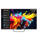 Телевизор QLED Skyworth 50" 50Q67H Google TV Frameless черный/ серый 4K Ultra HD 60Hz DVB-T DVB-T2 DVB-C DVB-S DVB-S2 USB WiFi Smart TV