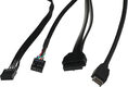 Корпус Montech Sky Two Morocco голубой без БП ATX 3x140mm 2xUSB3.0 audio bott PSU