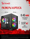 Корпус Bloody CC-121 черный без БП mATX 7x120mm 1xUSB2.0 1xUSB3.0 audio Корпус Bloody CC-121 черный без БП mATX 7x120mm 1xUSB2.0 1xUSB3.0 audio