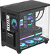 Корпус Formula Crystal U2 Floe черный без БП ATX 1xUSB2.0 1xUSB3.0 1xUSB3.1 audio bott PSU