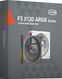 Вентилятор для корпуса PcCooler F3 X120R WH Reverse ARGB 120х120x25 белый 4-pin 28.4дБ (F3 X120R ARGB WH) Ret Вентилятор для корпуса PcCooler F3 X120R WH Reverse ARGB 120х120x25 белый 4-pin 28.4дБ (F3 X120R ARGB WH) Ret
