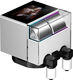 Система водяного охлаждения PcCooler DS360 Display Soc-AM5/AM4/1200/1700/1851 белый 4-pin Al LCD 310W Ret (DS360-WHNWXY-GL)