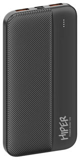 Мобильный аккумулятор Hiper SM10000 10000mAh 12W 2.4A USB-A черный (SM10000 BLACK)&nbsp;<img style='position: relative;margin:0' src='/image/only_to_order_edit.gif' alt='На заказ' title='На заказ' />