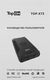 Мобильный аккумулятор TopON TOP-X73 72000mAh QC3.0/PD3.0/Qi 180W 5A USB-A/2xUSB-C беспров.зар. черный (103073) Мобильный аккумулятор TopON TOP-X73 72000mAh QC3.0/PD3.0/Qi 180W 5A USB-A/2xUSB-C беспров.зар. черный (103073)
