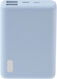 Мобильный аккумулятор ZMI QB817 10000mAh QC3.0/PD3.0 22.5W 3A 2xUSB-A/USB-C голубой (QB817 BLUE)
