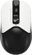 Мышь A4Tech Fstyler FB12S черный/белый оптическая 1200dpi silent беспров. BT/Radio USB 2but (FB12S USB PANDA)
