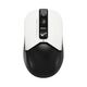 Мышь A4Tech Fstyler FB12S черный/белый оптическая 1200dpi silent беспров. BT/Radio USB 2but (FB12S USB PANDA)