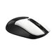 Мышь A4Tech Fstyler FB12S черный/белый оптическая 1200dpi silent беспров. BT/Radio USB 2but (FB12S USB PANDA)