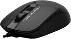 Мышь A4Tech Fstyler FM12T черный оптическая 1200dpi USB для ноутбука 2but (FM12T BLACK)