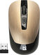Мышь Defender Wave MM-995 золотистый оптическая 1600dpi silent беспров. USB для ноутбука 3but (52994)