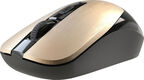 Мышь Defender Wave MM-995 золотистый оптическая 1600dpi silent беспров. USB для ноутбука 3but (52994)