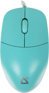Мышь Defender Azora MB-241 голубой оптическая 1200dpi silent USB 2but (52243)