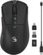 Мышь A4Tech Bloody R73 Ultra черный оптическая 20000dpi беспров. USB-C 7but (R73 ULTRA BLACK)