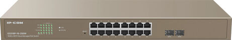 Коммутатор IP-Com G3318P-16-250W (L2) 16x1Гбит/с 2SFP 16PoE 230W управляемый