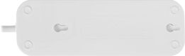 Сетевой удлинитель Defender B230 2м (3 розетки) белый (пакет ПЭ)