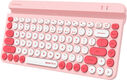 Клавиатура A4Tech Fstyler FBK30 розовый USB беспроводная BT/Radio slim Multimedia (FBK30 RASPBERRY) Клавиатура A4Tech Fstyler FBK30 розовый USB беспроводная BT/Radio slim Multimedia (FBK30 RASPBERRY)