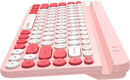 Клавиатура A4Tech Fstyler FBK30 розовый USB беспроводная BT/Radio slim Multimedia (FBK30 RASPBERRY) Клавиатура A4Tech Fstyler FBK30 розовый USB беспроводная BT/Radio slim Multimedia (FBK30 RASPBERRY)