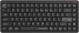 Клавиатура A4Tech Fstyler FBX53C черный USB беспроводная BT/ Radio slim Multimedia (FBX53C)